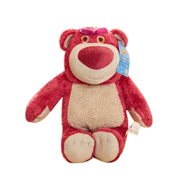 Original Disney Toy Story Lovely Strawberry fragrance Lotso Plush toy Soft Stuffed Doll Gifts For Children