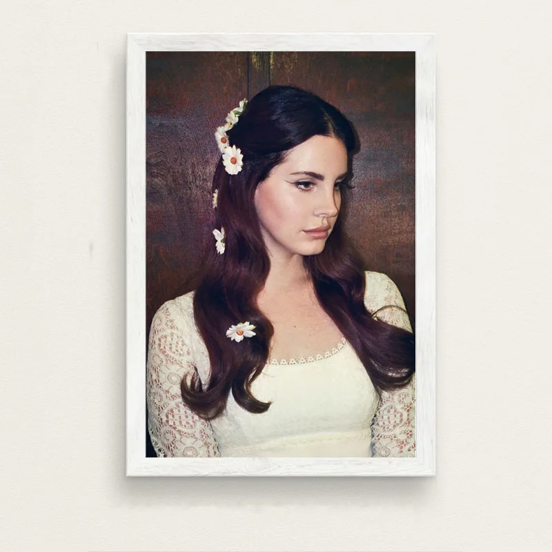 Lana Del Rey поп-Певица модель художественная живопись высокое качество холст картина плакат Настенные украшения для детской комнаты без рамки o444 - Цвет: 14