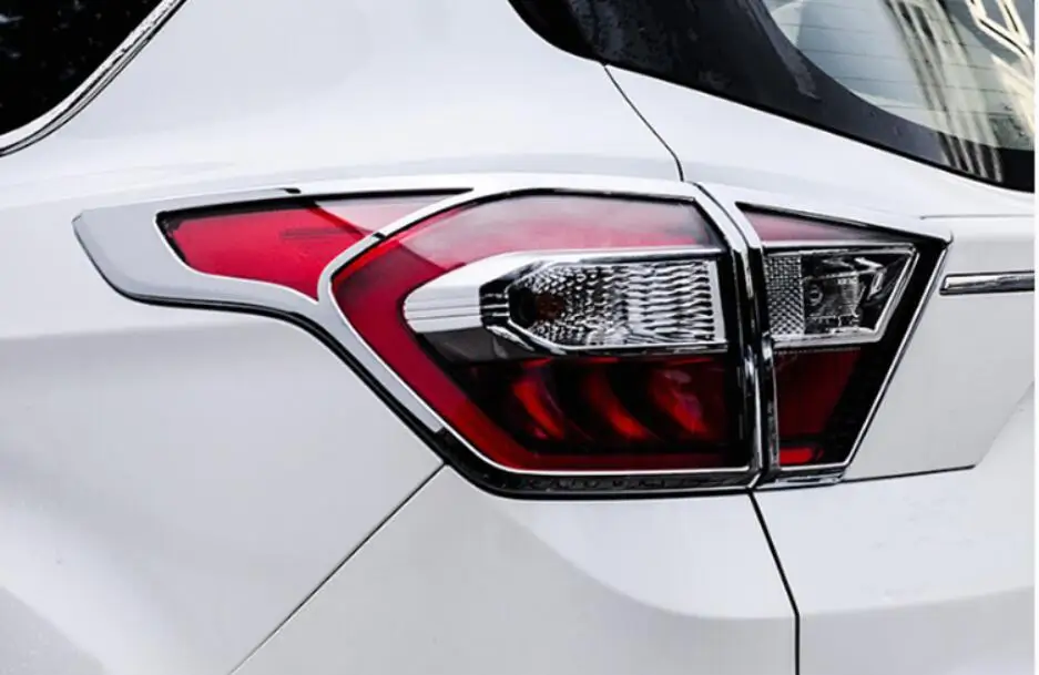 Для Ford Kuga задний светильник s лампа рамка Крышка отделка задний светильник капот автомобиля Стайлинг авто аксессуары