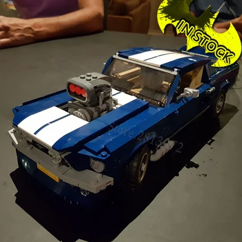 

21047 Forded Mustanged 10265 Bricks Creator Car Technic Classic Muscle Race Car 11293 DG023 91024 Building Blocks