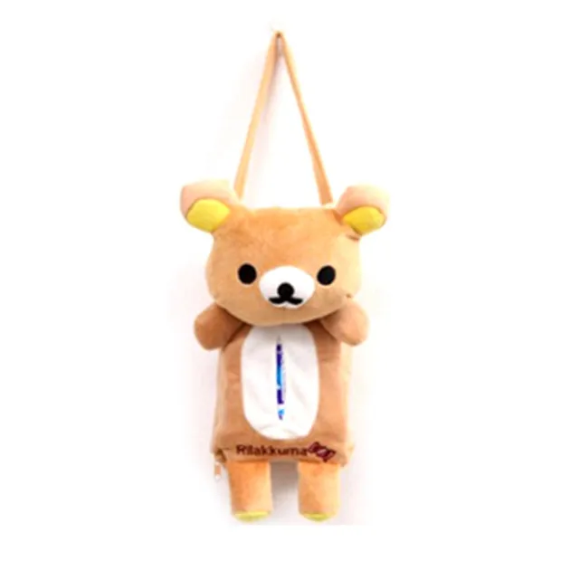 Tissue Holder for Car Cute Tissue Holder Animal Tissue Holder Backseat Tissue Case Car Accessories Car Interior - Название цвета: Цвет: желтый