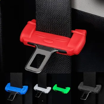 

1pcs Car Safety Belt Buckle Covers Padding Pad Buckle Protector Anti Scratch Interior Seat Belts Padding Car Accessories