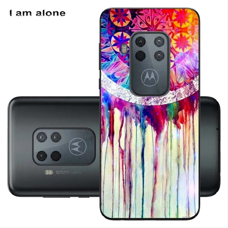 Чехлы для телефонов Motorola One Pro Zoom/One power мягкие сумки из ТПУ мобильный мультфильм Печатный чехол для Moto One Pro - Цвет: Solf TPU W43