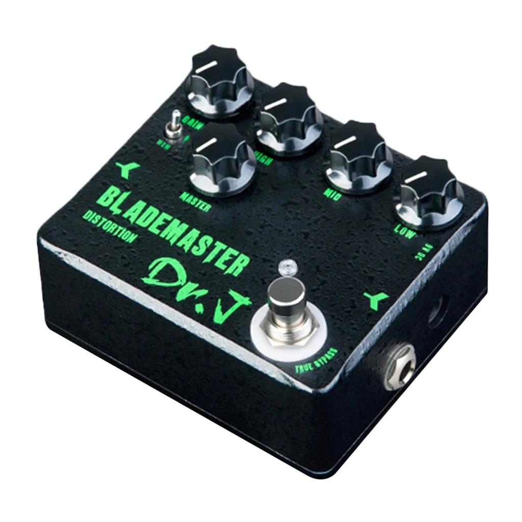 

D58 Black BladeMaster Bass Guitar Effect Pedal Distortion w/True Bypass Guitar Bass Accessories
