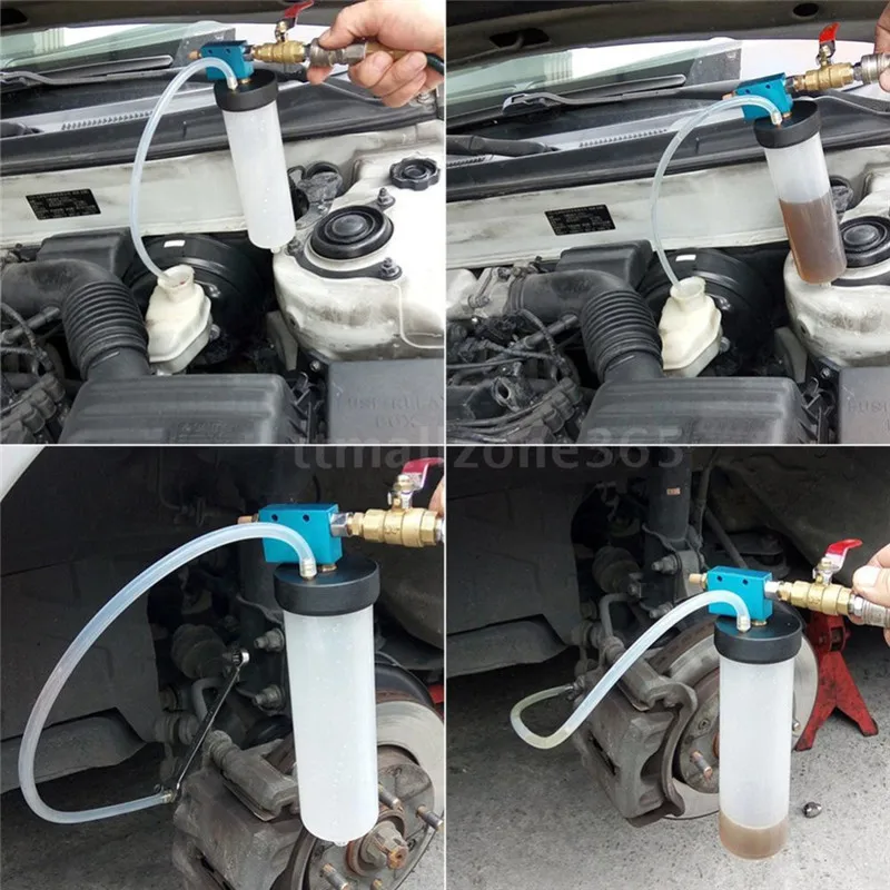 Car Accessories Auto Brake Fluid Oil Change Replacement Tool Automotive Pump Oil Bleeder Empty Drain Kit Hand Tool Auto Products