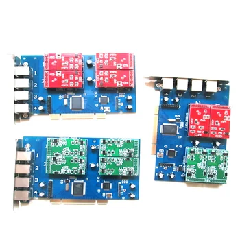 

Asterisk 4 Port FXO FXS PCI Card for Voip IP PBX Digium TDM410P Openvox
