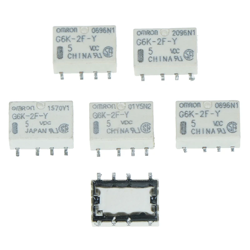 Quality 5*SMD G6K-2F-Y Signal Relay 8PIN For Omron DC 5V | Обустройство дома
