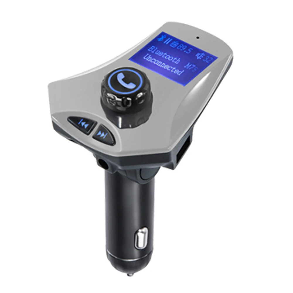 Беспроводной fm-передатчик Bluetooth автомобильный комплект MP3 плеер Aux модулятор громкой связи ЖК-дисплей USB TF автомобильное зарядное устройство с режимом эквалайзера