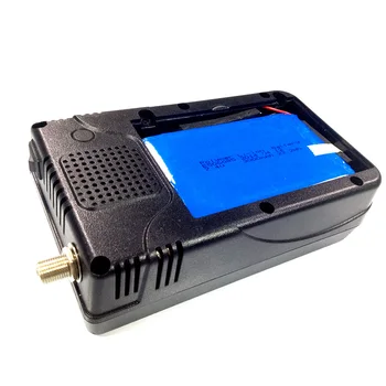 

3.5inch LCD Display FTA Digital 1080P TV Finder Rechargeable Portable Receiving TV Meter US/EU Plug