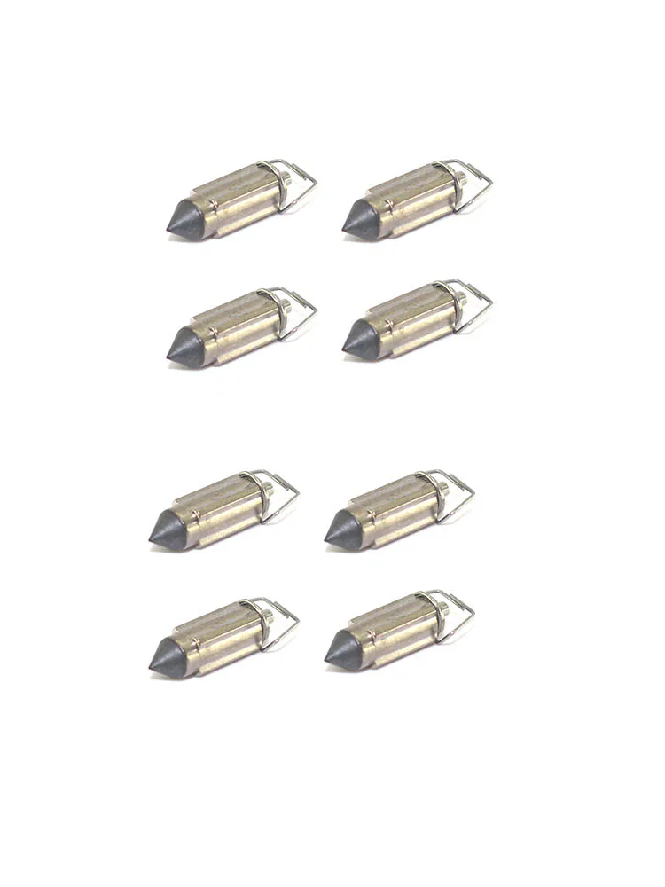 8pcs FOR HONDA CB650 CB900F CBR600F CL250 GL1200 NTV650 CB CBR 650 900 CL 250 GL1200 carburetor repair needle valve parts - Цвет: 8pcs
