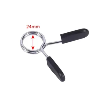 Günstig 1 * Frühling Stahl Barbell Clips Ersatz Tongduq Barbell Gym Gewicht Bar Hantel Lock Clamp Frühling Kragen Geschenk