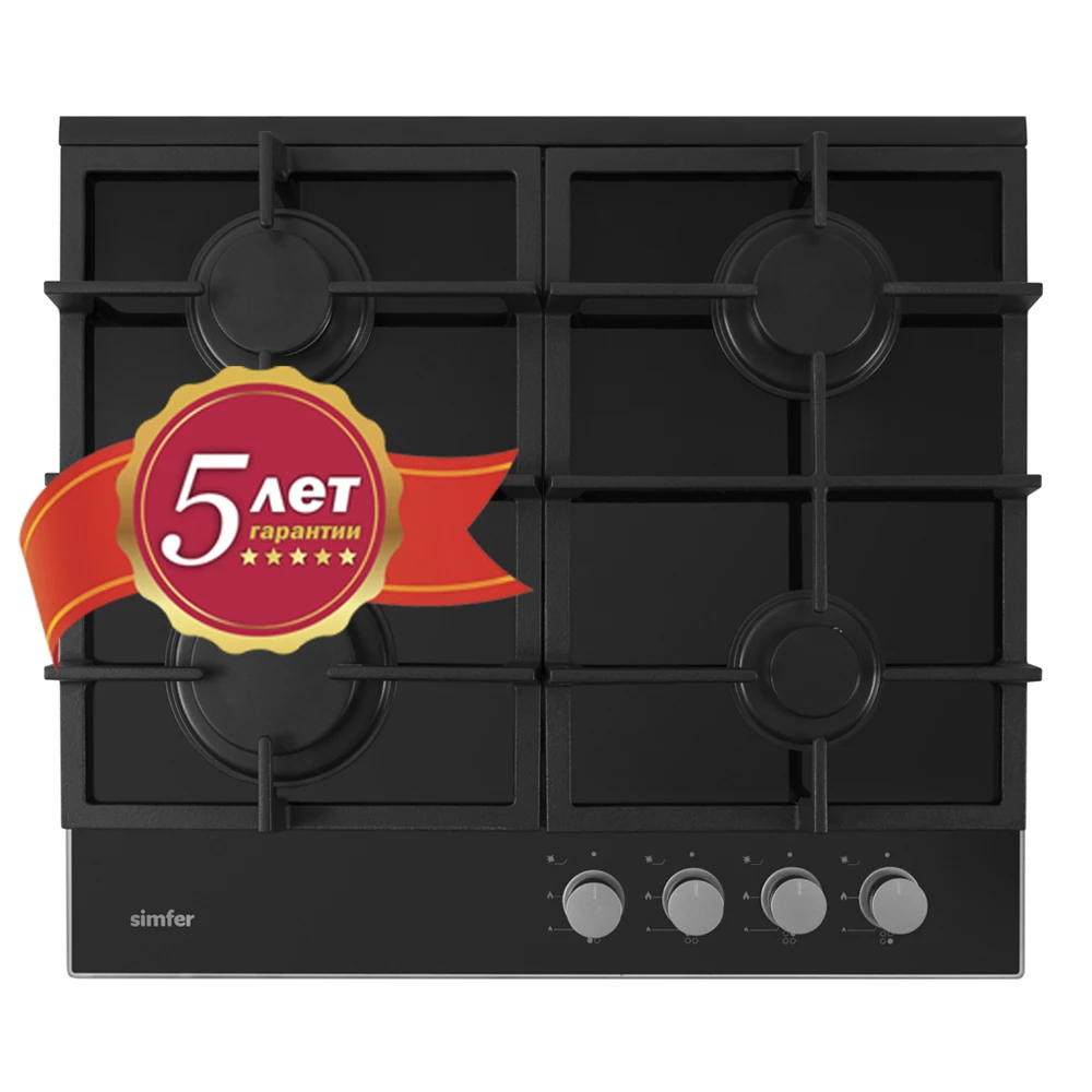 Газовая варочная панель Simfer H60H40S412