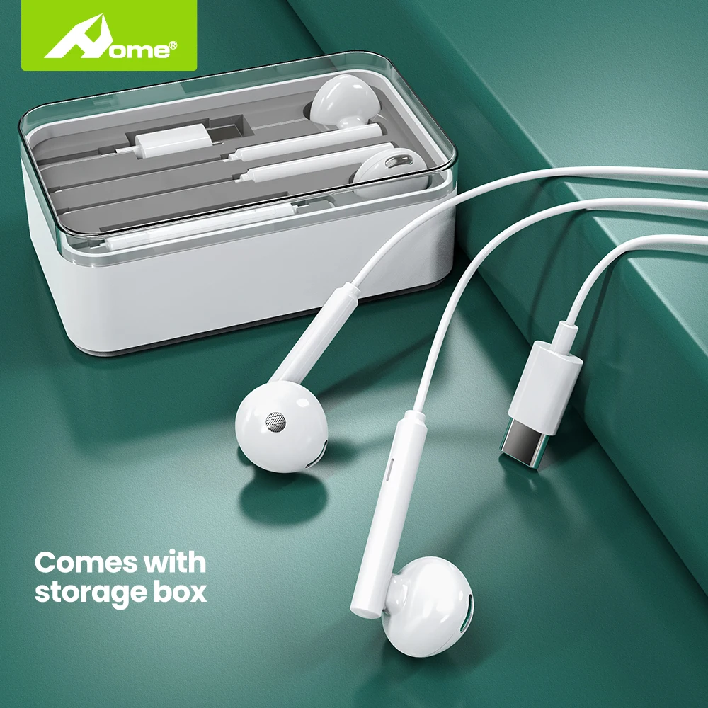 Проводные наушники с разъемом USB Type-C для Xiaomi стереонаушники шумоподавлением