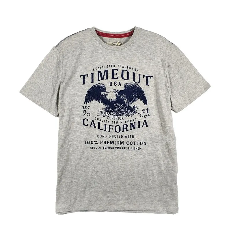 Men Time Eagle Wings T Shirt Size XL (Slim fit)TShirts AliExpress