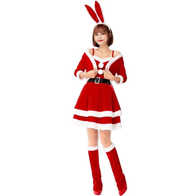 New Arrival Christmas Dress Women Christmas Costume For Adult Red Dresses  Sexy Female Santa Claus Costume - AliExpress Novelty & Special Use