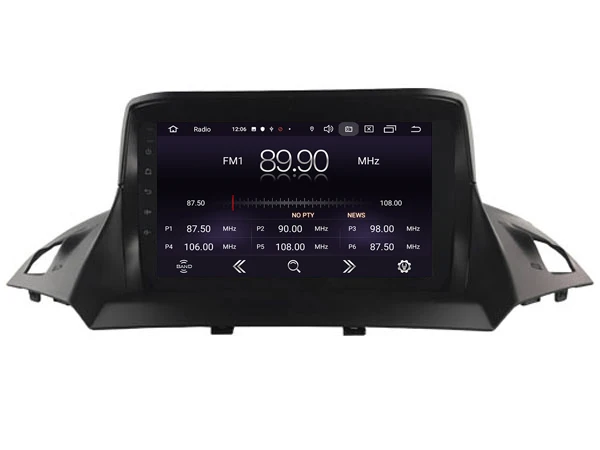 Новейший Android 10,0 автомобильный радиоприемник для Ford Kuga- Автомобильный мультимедийный навигационный стерео с DSP звуковым головным устройством Автомобильный gps