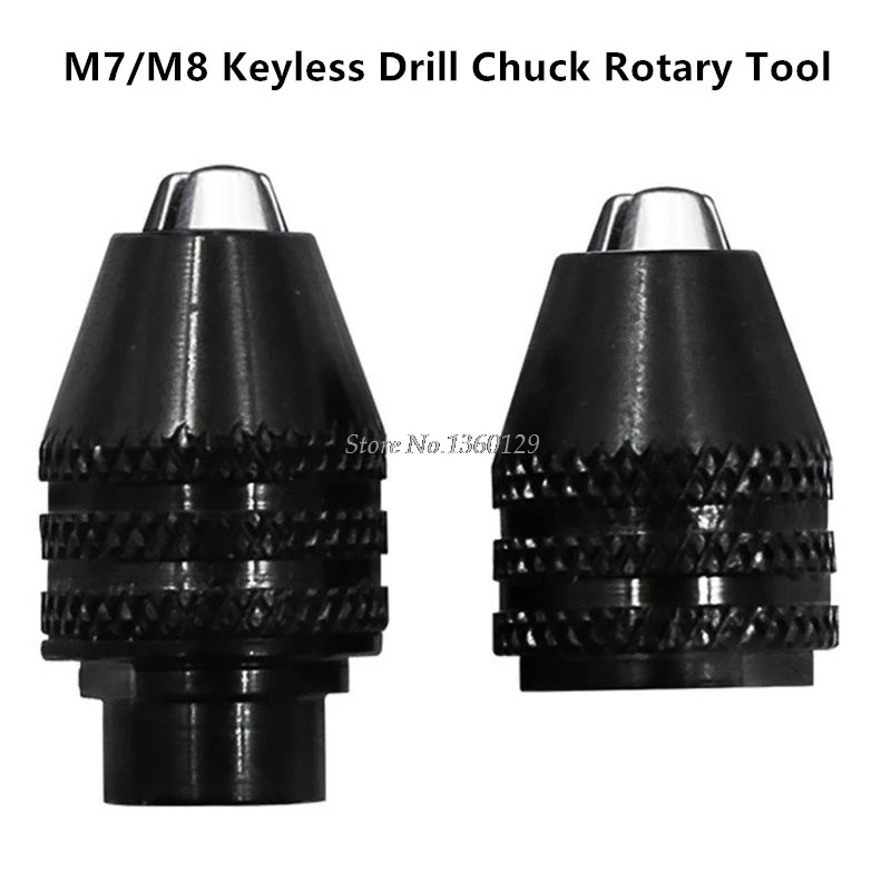 4 types Multi Chuck Keyless For Dremel Rotary Tools M7/M8 Keyless Drill