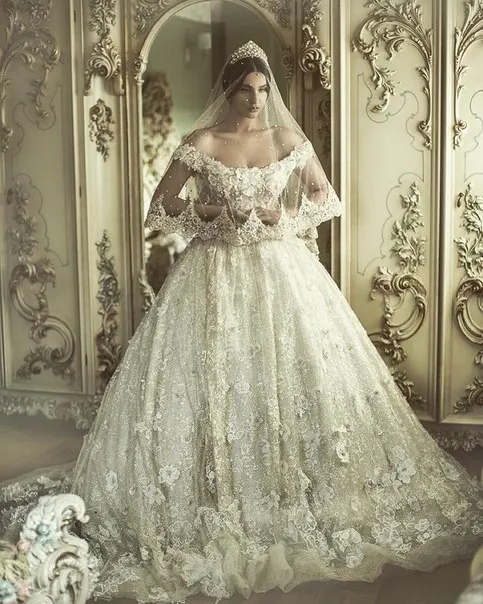 Hot8 Vestido De Noiva Longo, сексуальное свадебное платье с открытыми плечами, роскошное платье для матери невесты с аппликацией из бисера