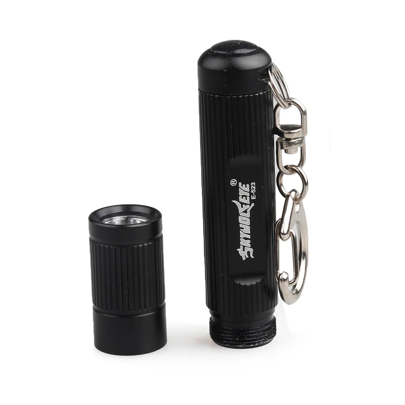 Skywolfeye Mini Keychain LED Glare Aluminum Alloy Torch Wholesale Customizable Outdoor Small Flashlight