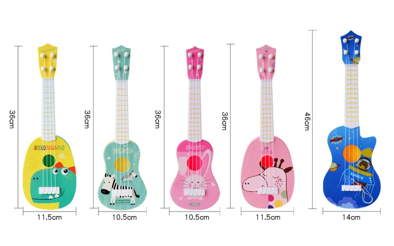 Детские Мини-укулеле игрушечные гитары Музыкальные инструменты игрушки Обучающие Детские Музыкальные инструменты игрушки для музыкальные игрушки для детей