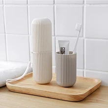 Портативный походный футляр для зубной щетки контейнер для зубной пасты стакан для хранения зубных щеток Держатель для полотенец чашка для воды для дома на открытом воздухе легко брать