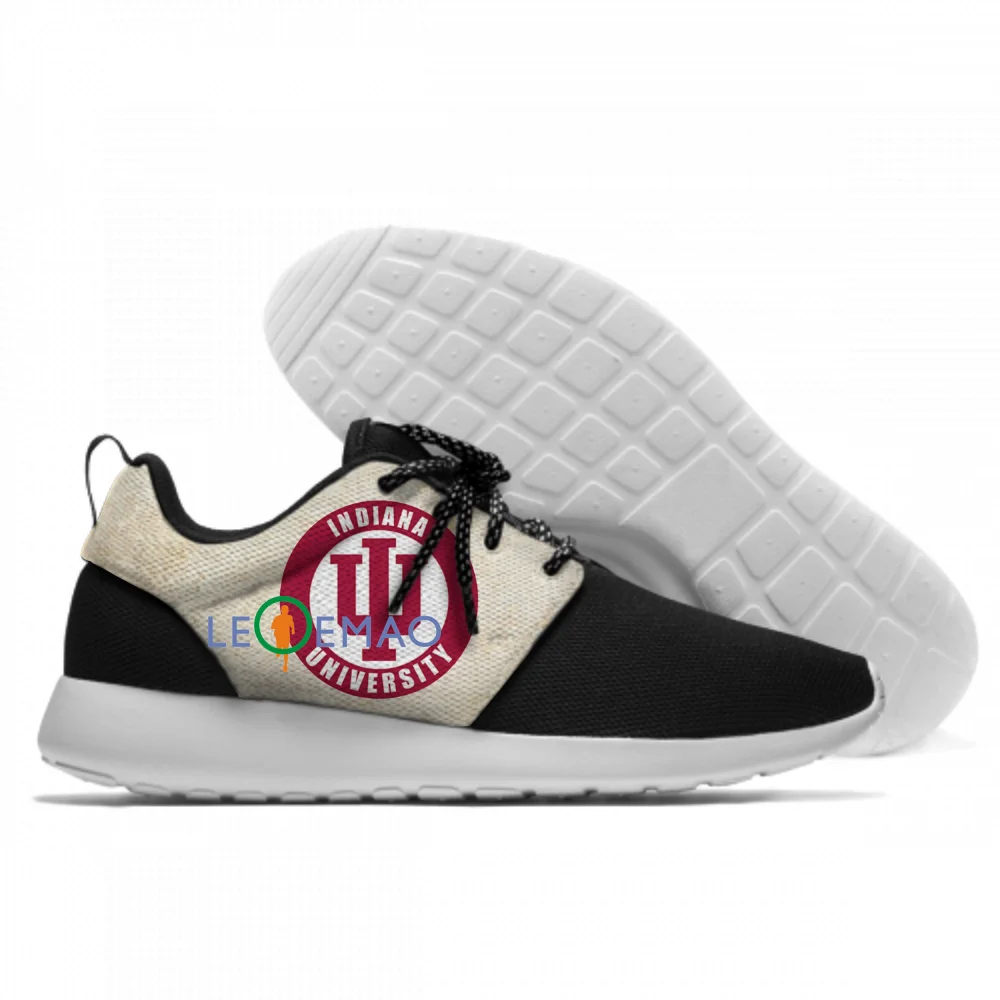 

Free Running For Men Indiana Hot Printing Hoosiers Unisex Jogging Walking Sports Athietic Breathable Sneakers
