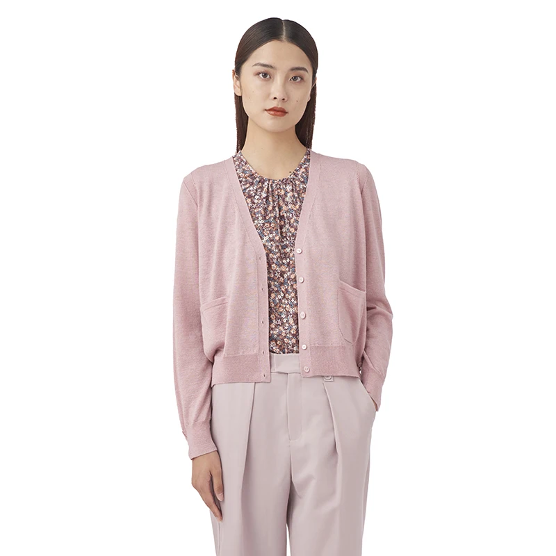 

Kintted Cardigan Women Fashion Spring Autumn Thin Single Breasted Sweaters Femme Long Sleeve V-Neck Jumpers