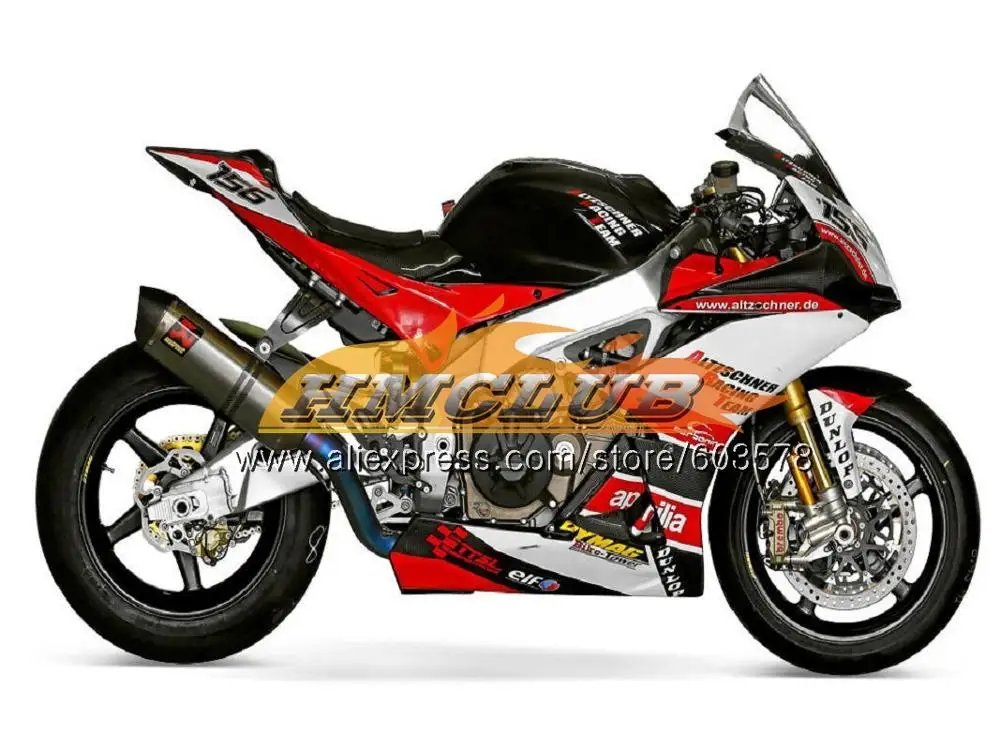 Инъекции для Aprilia RSV4 RSV1000R 2010 2011 2012 2013 горячая зеленый 43CL. 47 РСВ 1000 R RSV1000 09, 10, 11, 12, 13, 14, 15 лет, обтекатель - Цвет: No. 6 gloss
