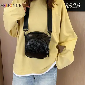 

Multi-function Solid Women Shoulder Bag PU Crocodile Leather Messenger Bag Ladies Classic Handbag