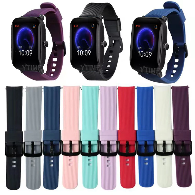 Cinturino Morbido In Silicone Per Xiaomi Huami Amazfit Bip Bit Lite Youth 1S Smart Watch Bracciale Da Polso Amazfit Bip U Pro Cinturino