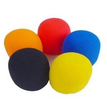 

10PCS Household Thickened and Durable Sponge Microphone Cover KTV Microphone Cover Microphone Cover Microphone Cover