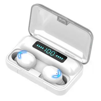 

Wireless Earphones Digital Display Touch Control Smart Suitable For Sports With Charging Compartment