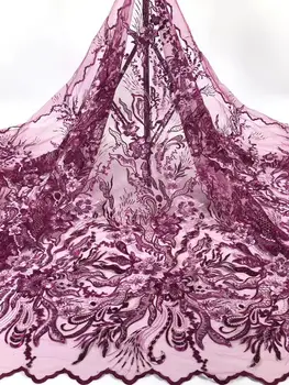 

Nigerian 3 d flowers Lace Fabrics Idian Nigerian Lace Fabrics Embroidery African Tulle French Lace Materials For Women wedding