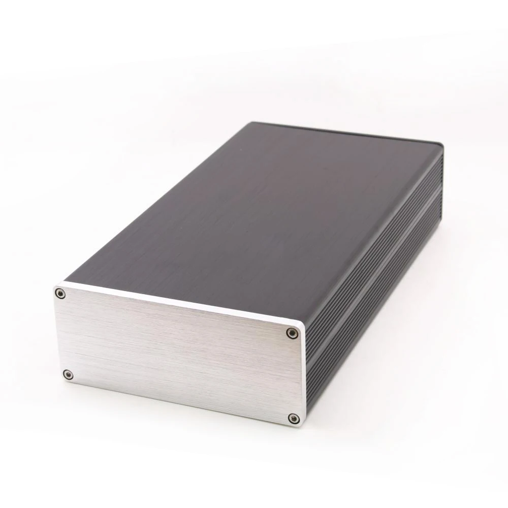 Mini Size W131 H55 D249 Power Amplifier Chassis Headphone Amplifier DCA Power Supply Player 1306 AMP Case DIY
