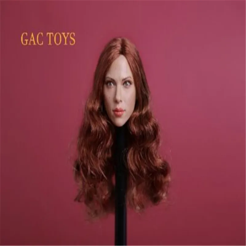 

GAC TOYS 1/6 Scarlett Johansson Head Sculpt Carving Model Female Blond Fit 12" Female Figure Body for Collection