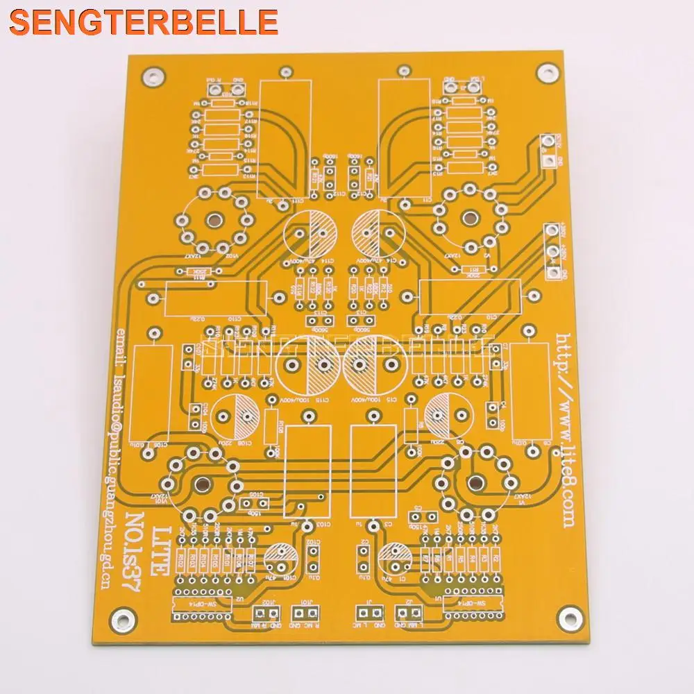 LITE LS37 PCB трубчатое устройство захвата мм и MC Двойной вход Phono усилитель пустая