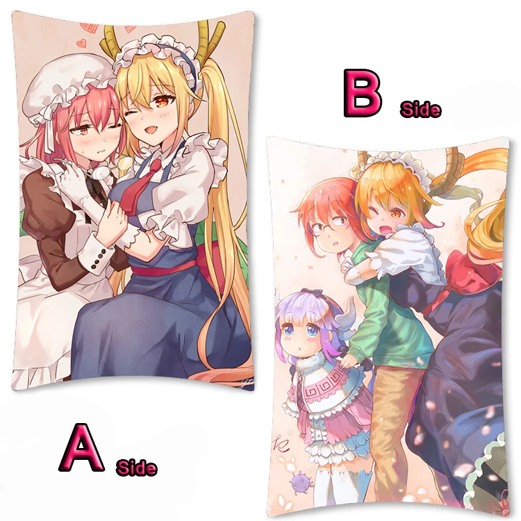 07 Аниме Кобаяши: спешлы KannaKamui Dakimakura обниматься тела чехол отаку подушки с пикантным принтовым наволочка 35x55 см - Цвет: 07