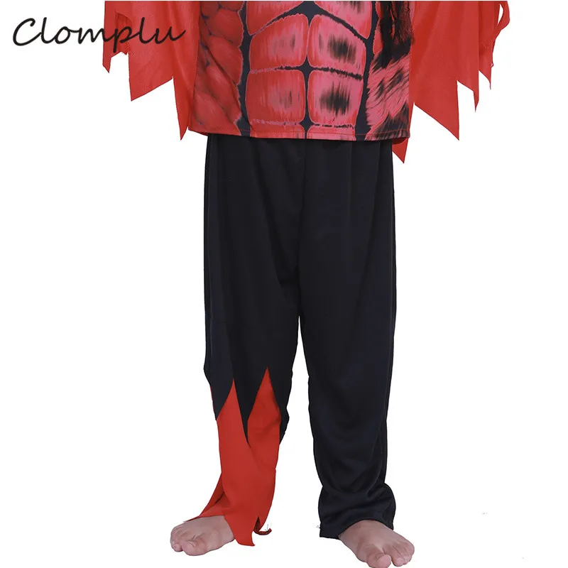 Clomplu Devil костюмы на Хэллоуин для детей, аниме косплей, Забавный косплей, костюм на Хэллоуин, для мальчиков, аниме, вечерние, шоу, праздник, один комплект