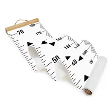 Funlife черно-белая детская измерение высоты ленты INS Северное Европейское украшение для дома наклейки на стену крючки для стены