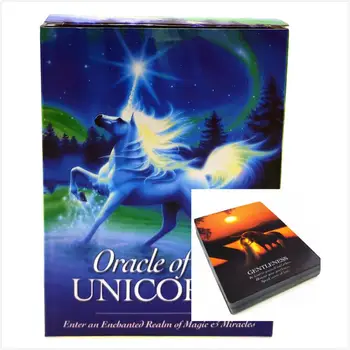 

Full English UNICORNS Oracle Cards Deck Divination Cards Mystic fate Board Game for women