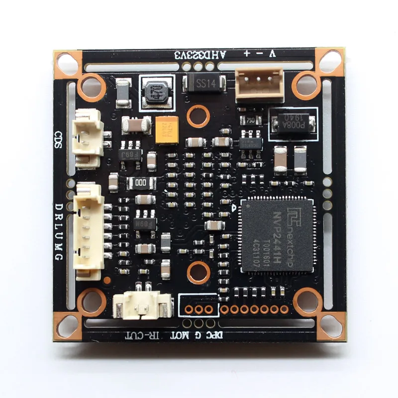 HD 1080P 1/2.9" IMX323 + NVP2441 Starlight AHD CVBs Low illumination CCTV camera module PCB board 4