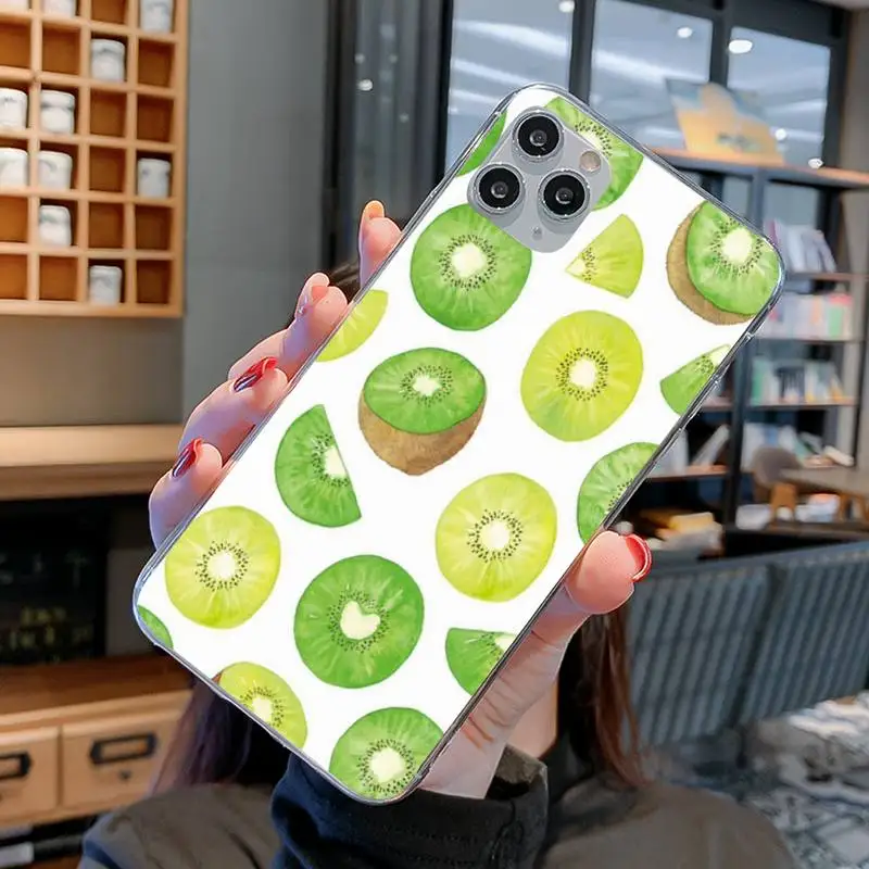 Motirunner фрукты и овощи плитка мягкий чехол для телефона Capa IphoneX XS 11 11Pro 5 5s SE 6 6s Plus 7 8