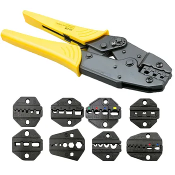 

Cable Cutter Crimper Automatic Wire Stripper Multifunctional Stripping Tools With 8Pcs Jaw --M25