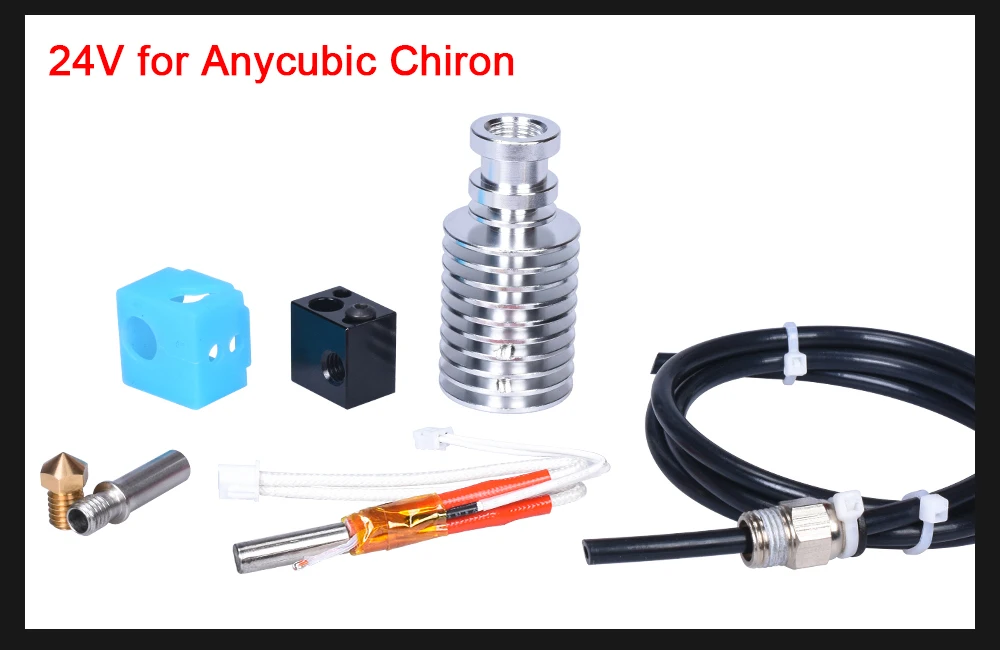 Обновление V5 J-head Hotend комплект 3D-принтеры Запчасти V5 экструдер Bowden в 12/24V для 1,75 мм нити I3 Мега/Chiron 3D-принтеры