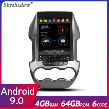 

Vertical Tesla Car DVD Player PX6 DSP IPS Android 9.0 4G +64GB Bluetooth 5.0 Wifi GPS RDS Radio For Ford Ranger/F250 2011-2016