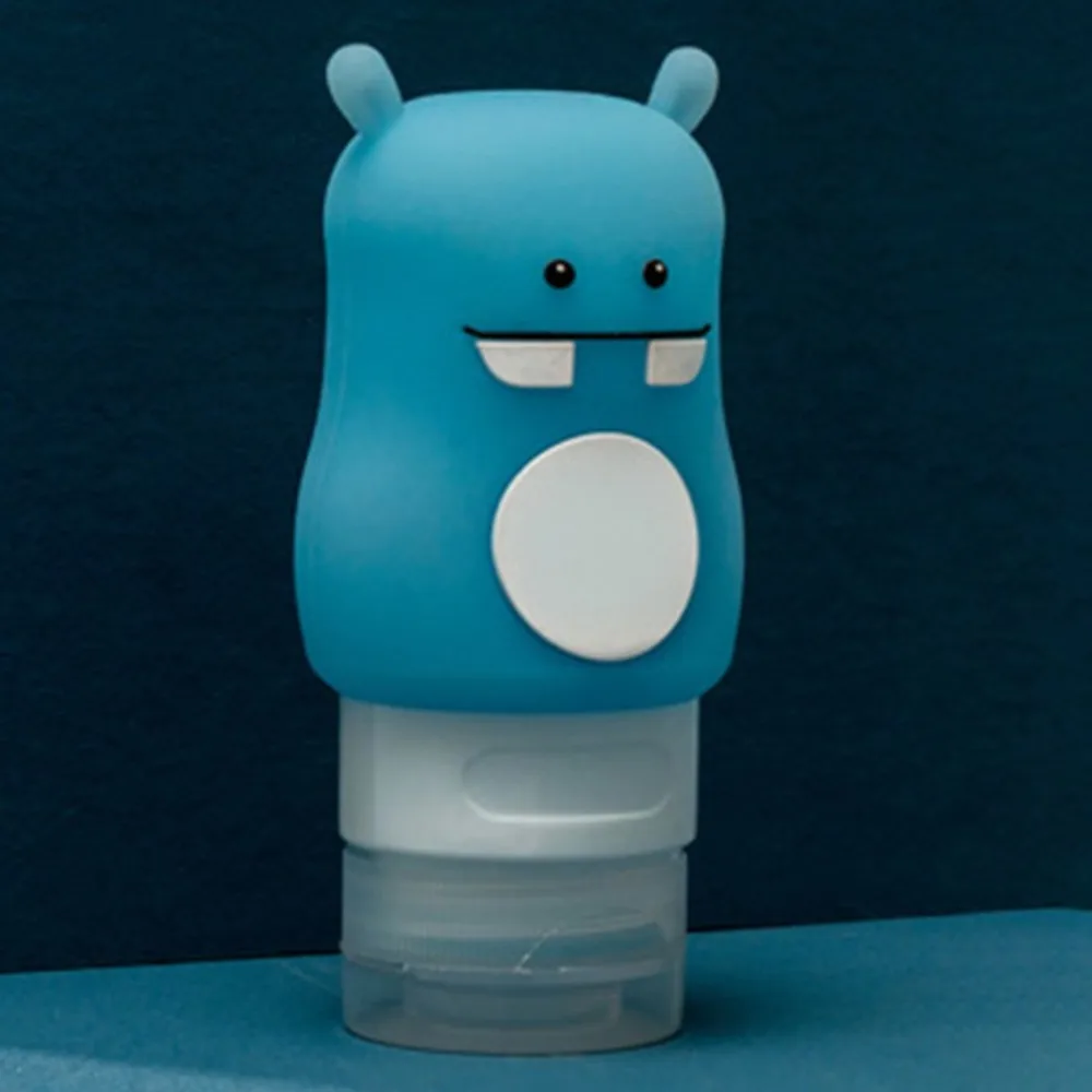 Cartoon travel sub-bottle shampoo shower gel lotion bottle travel cosmetic storage bottle mason jar
