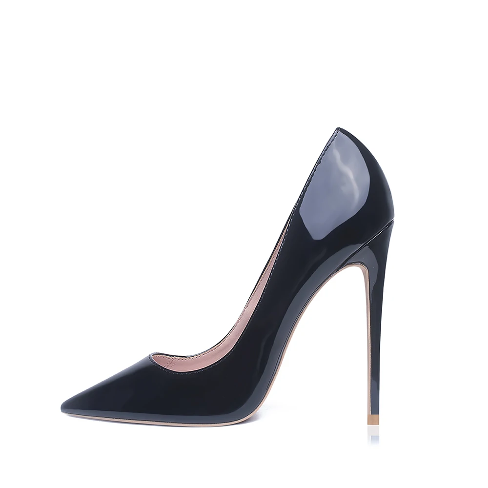 GENSHUO Women Pumps Brand High Heels 