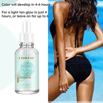 1PCS Self Tanning Drops Body Tanning Lotion Skin Care Tanning Cream Tanner For Daily Skin