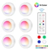Dimmable Touch Sensor LED Closet Night Lights 16 Colors RGB Under Cabinet Lighting Wireless Dimmable Wardrobe stair wall lamp ► Photo 1/6