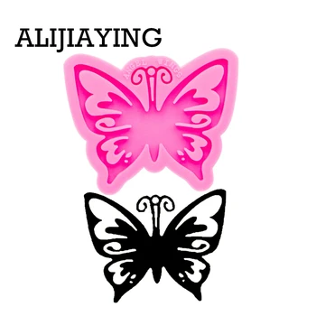 

DY0400 Smooth art design Butterfly and frog molds Keychain Silicone Mold epoxy resin molds DIY craf mould